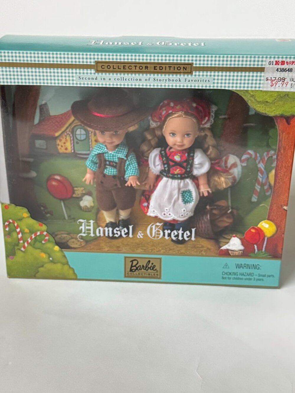 Kelly Hansel & Gretel Barbie Storybook Favorites NEW Mattel Collector Edition